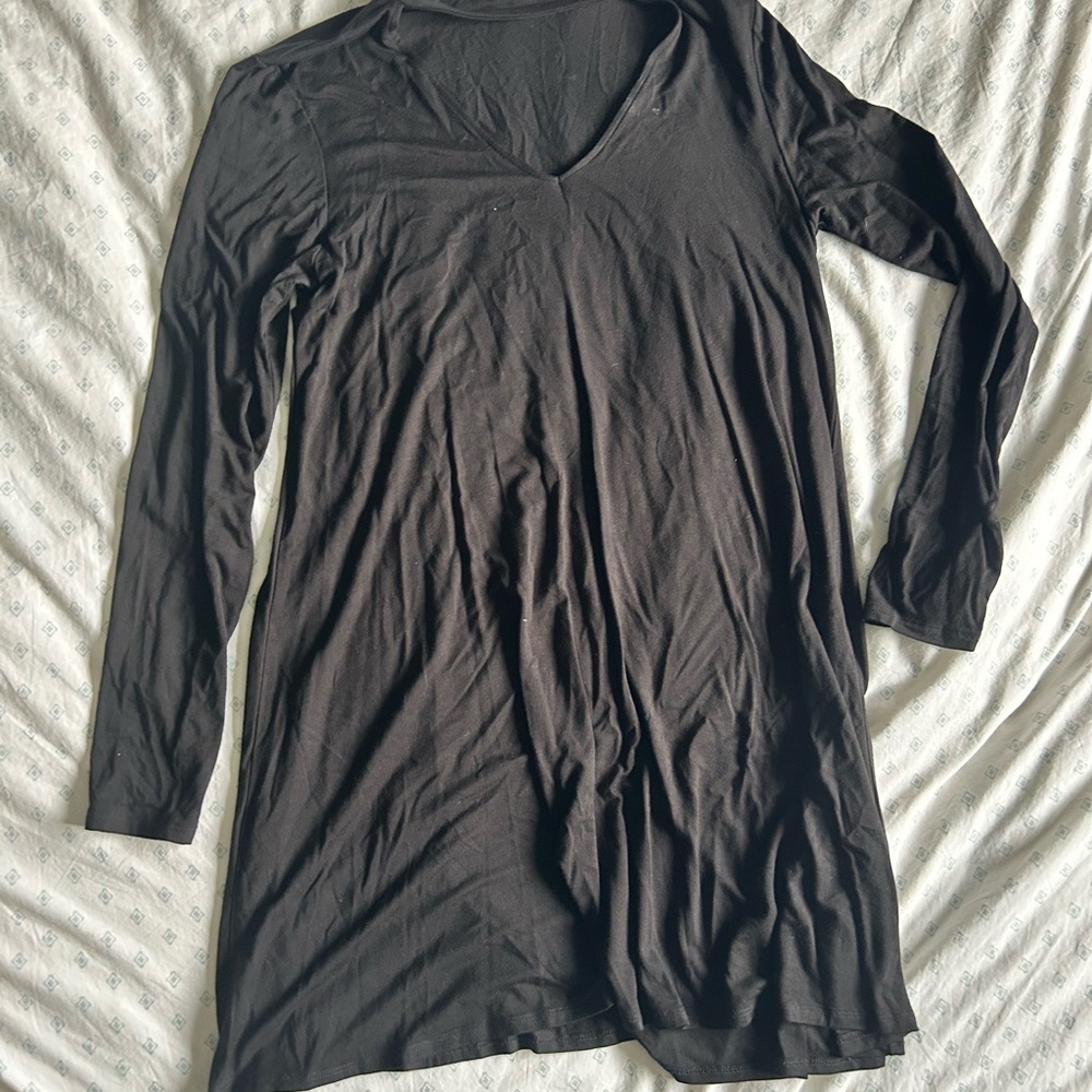 4/$10 Black Long Sleeve Women's Top